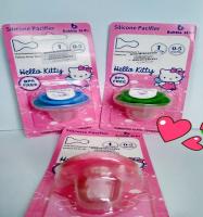 SILICON PACIFIER BUBBLE STAR HELLO KITTY step 1 (0-5 months) Empeng Bayi