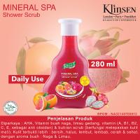 KLINSEN SHOWER SCRUB - MINERAL SPA 280ml - Sabun Mandi Cair