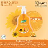 KLINSEN SHOWER GEL - ENERGIZING 1000ml - Sabun Mandi Cair
