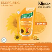 KLINSEN SHOWER GEL - ENERGIZING 500ml - Sabun Mandi Cair
