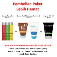 Top to Toe 410 ml & facial 100 ml & hair gel 150 ml
