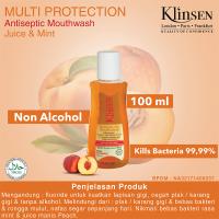 Klinsen Antiseptic Mouthwash Juice Mint-Multi Protection 100 ml