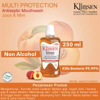 Klinsen Antiseptic Mouthwash Juice Mint-Multi Protection 250 ml