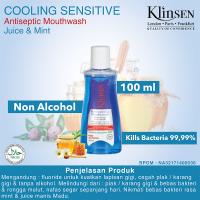 Klinsen Antiseptic Mouthwash Juice Mint-Cooling Sensitive 100 ml