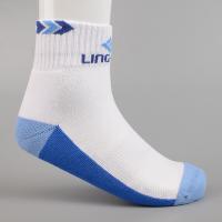 Socks Stitching LingMei Original - Kaos Kaki Combed Cotton Fashion - Blue