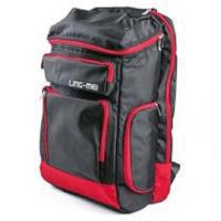 TAS RANSEL SERBAGUNA LINGMEI ORIGINAL - BLACK RED STRIPPED