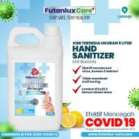 Futanlux Hand Sanitizer Cairan Antiseptic Pembersih Tangan - 5 Liter - Lemon