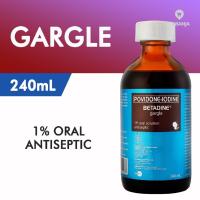 BETADINE MOUTHWASH Gargle 240 ml Obat Kumur Betadine ( 1 Botol 240ml )