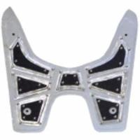 RajaMotor Aksesoris Motor Bordes Plat Honda Vario 2012- Putih/Hitam