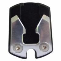 RajaMotor Aksesoris Motor Cover Standar Samping Yamaha NMax- Hitam/ Silver