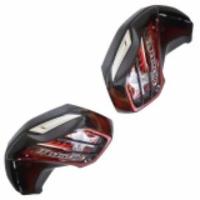 RajaMotor Aksesoris Motor Cover Tanki Yamaha Byson 2013- Hitam