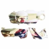 RajaMotor Aksesoris Motor Cover Timing Belt Tutup Hawa Yamaha Mio J 2013- Chrome