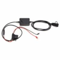 Kuma Perlengkapan Motor Charger USB dari Inggris Anti Air- Hitam