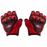 Probiker Sarung Tangan Setengah Batok Model Rubber- Merah XL