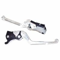 NUI Handel Lever CNC Adjustable Honda CBR150- Silver