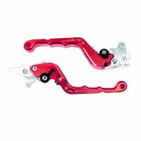 Ride It Aksesoris Motor Handel Lever CNC Adjustable Suzuki Spin - Merah