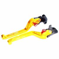 NUI Aksesoris Motor Handel Lever CNC Adjustable Honda Yamaha R15- Byson - Gold