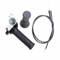 RAJAMOTOR Holder Gas Spontan Model Domino Kompas- Silver
