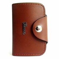 RajaMotor Gantungan Kunci Dompet Lipat 2 Lebar- Cokelat