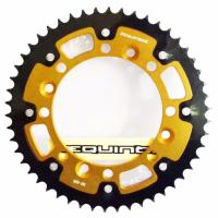 RajaMotor Equinox Gir Belakang Kawasaki KLX150 #50 Almunium- Gold