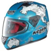 Nolan Helm Fullface N64 Gemini Replica Carlos Checa- Biru XL