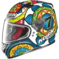 Nolan Helm Fullface N64 Gemini Replica Chaz Davies Sepang 66- White Metal XL
