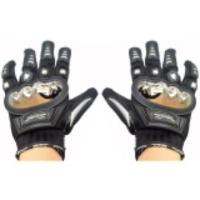 Snail Perlengkapan Pengendara Sarung Tangan Alloy MG01S - Stainless Steel - Hitam XL