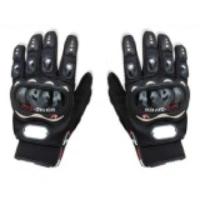 Probiker Perlengkapan Pengendara Sarung Tangan Full Batok- Hitam-Hitam XL
