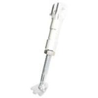 RajaMotor Scarlet Standard Samping CNC untuk Motor Matic- Silver