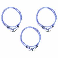 RajaMotor Perlengkapan Motor Tali Barang / Bagasi Panjang (3 Pcs) - Biru
