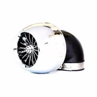 Koso Filter Udara - Carburator Turbin 48mm- Chrome