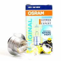 Osram Aksesoris Motor Lampu Depan Halogen 12V 18W UVF K1 P15D-25-1