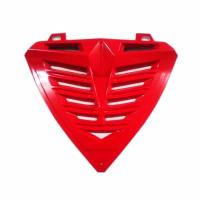 RajaMotor Aksesoris Motor Cover Dek Mesin Kawasaki NInja250Fi V Grill- Merah