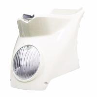 TGP Aksesoris Motor Cover Under Seat Honda Scoopy dengan LED dan Mika Tengah- Putih