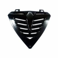 RajaMotor Cover Dek Mesin Kawasaki NInja250Fi V Grill- Hitam