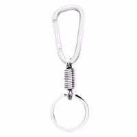 RajaMotor Gantungan Kunci Lurus Almunium Climbing 7mm Tambahan - Silver