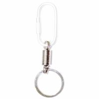 RajaMotor Gantungan Kunci Ouval Almunium Climbing 7mm Tambahan - Silver