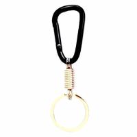RajaMotor Gantungan Kunci Almunium Climbing 7mm Tambahan- Hitam