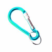 RajaMotor Gantungan Kunci Almunium Climbing 8mm Lekuk - Biru Muda