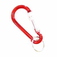 RajaMotor Gantungan Kunci Almunium Climbing 8mm Lekuk - Merah