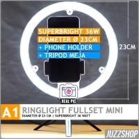 JX PRO Lampu Halo Ring Light LED Kamera - 8QHPPLK-A1 - JuzzShop