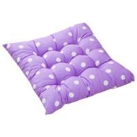 RADYSA Bantal Empuk Alas Kursi / Sofa Polka Ungu
