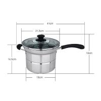 RADYSA Deep Fryer 22 cm Multifungsi pot 3 in 1