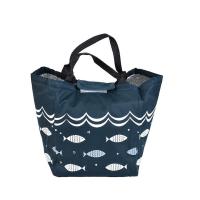 Fish Lunch Bag / Cooler Bag Motif Ikan - Navy