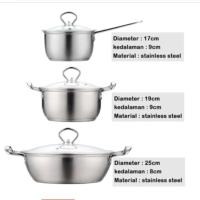 Micoe Panci Set Panci Masak Stainless Steel Tidak Menempel(SP)