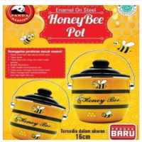 0ETB PANCI HONEY BEE Pot 16 cm Panci Unik Panci Enamel Maspion Honey Pot (SP)