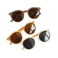 Korean Fashion Bulat Mata Kucing Kacamata Hitam Wanita/Pria Sunglasses