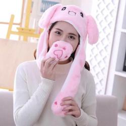 TOPI KELINCI TIK TOK LUCU MURAH IMPORT RABBIT NON LED / BUNNY HAT(TP)