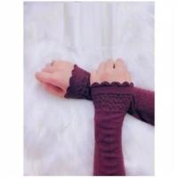 Manset Kerut Hand Sock Sarung Lengan Kerut Fashion Muslim Arm Sleeve(DM)