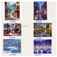 Home Decor Canvas Paint By Number Kit Digital Oil Painting DIY Stair No Fashion